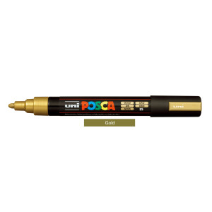 Posca 1.8-2.5mm Bullet - Gold 25