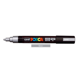 Posca 1.8-2.5mm Bullet - Sillver 26