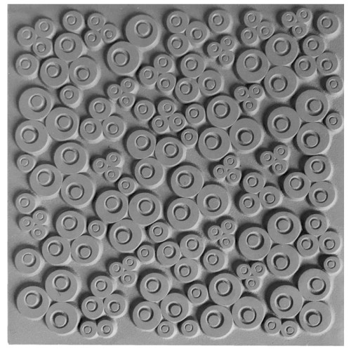 Φύλλα Ανάγλυφα Contemporary Clovers 90x90mm Cernit