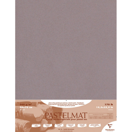 Χαρτί PastelMat 50x70cm 360g Dark Grey Clairefontaine Rhodia