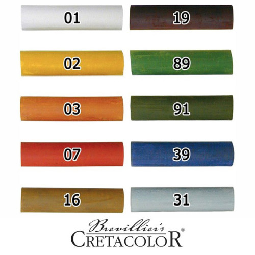 Art Chunky Olive Brown 16 Cretacolor