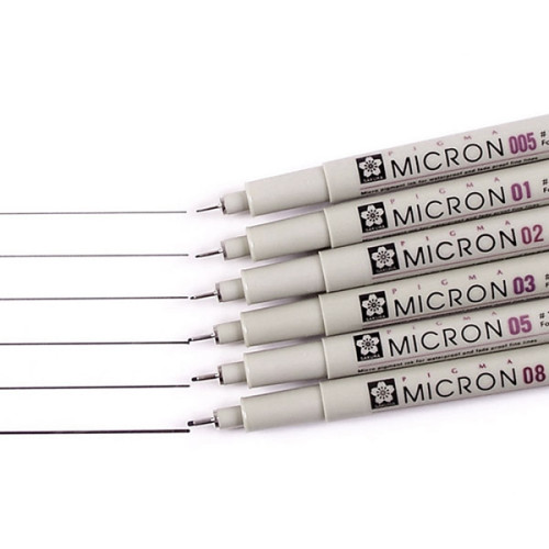 Μαρκαδόροι Σετ Micron Pigma 6τεμ Sakura