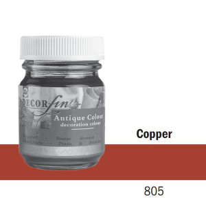 Μεταλλικό Χρώμα (Antique Colour) Copper 805 50ml Talens