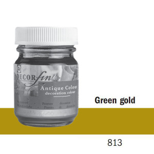 Μεταλλικό Χρώμα (Antique Colour) Green Gold 813 50ml Talens