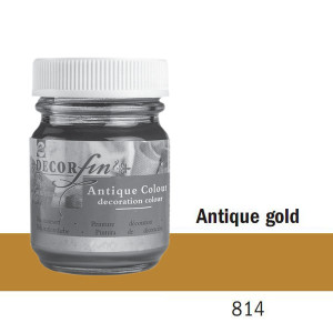 Μεταλλικό Χρώμα (Antique Colour) Antique Gold 814 50ml Talens