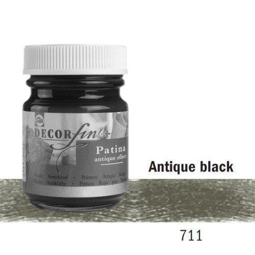 Πατίνα Λαδιού Antique Black 711 50ml Talens