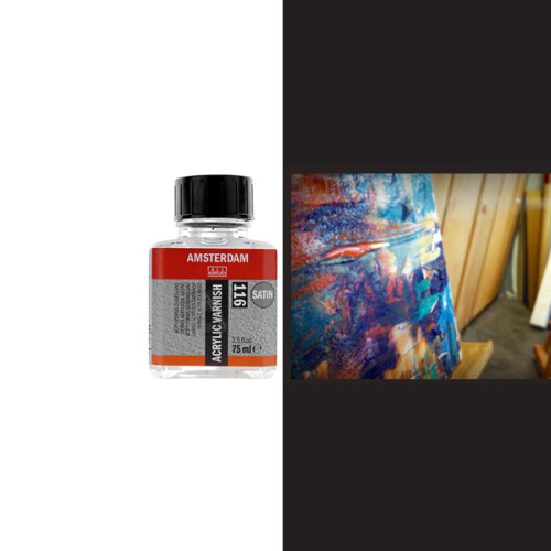 Βερνίκι Satin Acryl Varnish Amsterdam 116 75ml Talens