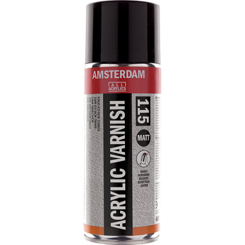 Σπρέι Βερνίκι Matt Acryl Varnish Amsterdam 115 400ml Talens