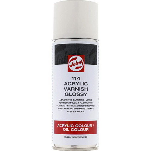 Σπρέι Βερνίκι Glossy Acryl Varnish 114 400ml Talens