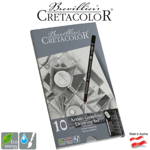 Μολύβια Σετ Artino Graphite 10τεμ Cretacolor