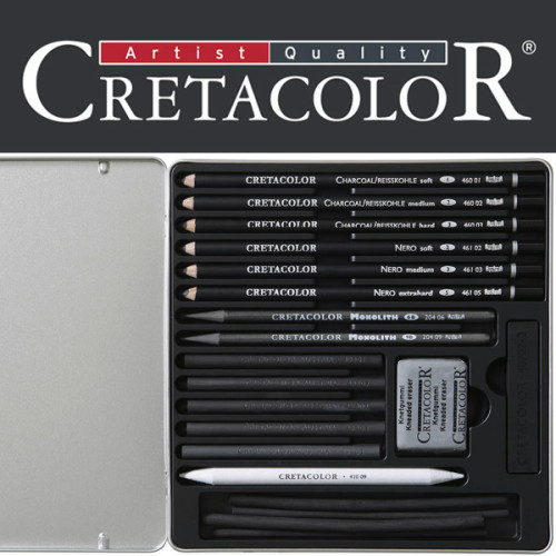 Μολύβια Σετ Black Box 20τεμ Cretacolor