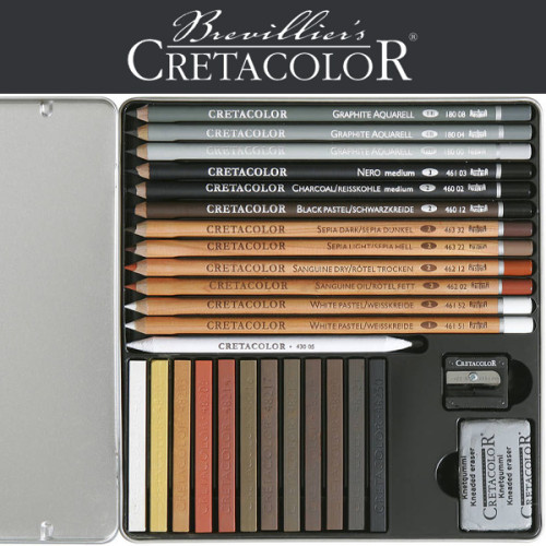 Σετ Creativo Drawing 27τεμ Cretacolor