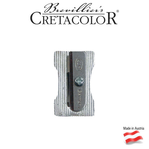 Ξύστρα Μεταλλική Μόνη Monolith High Carbon Steel Blade Cretacolor