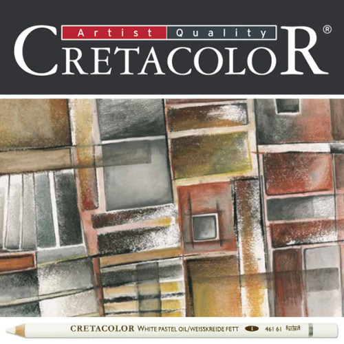 Μολύβι White Pastel Oil Cretacolor