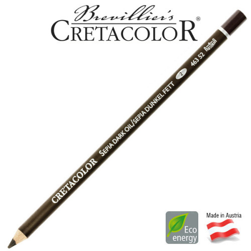 Μολύβι Sepia Dark Oil Cretacolor