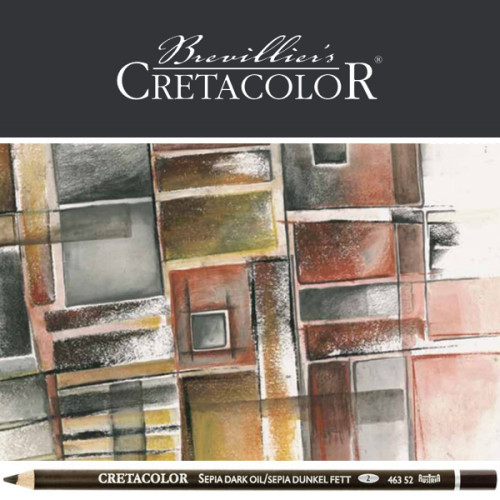 Μολύβι Sepia Dark Oil Cretacolor