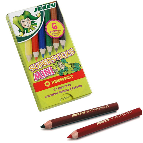 Σετ Μολύβια Supersticks Mini 6τεμ Jolly