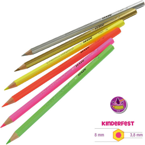 Σετ Μολύβια Supersticks Extramix 6τεμ Jolly