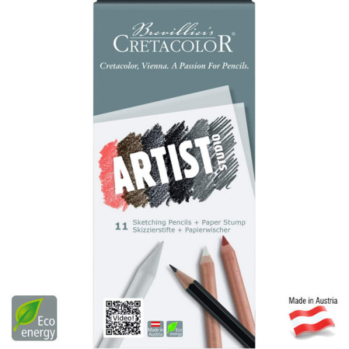 Μολύβια Σετ Drawing 101 Introduction Cretacolor