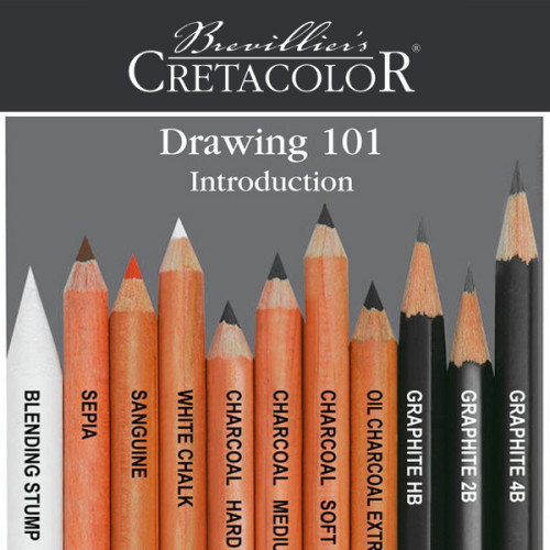 Μολύβια Σετ Drawing 101 Introduction Cretacolor