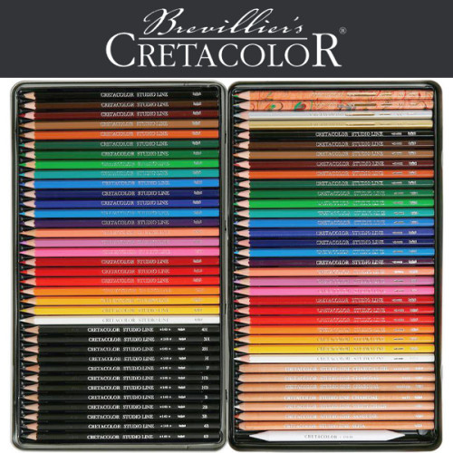 Σετ Μολύβια Artist Studio 72τεμ Cretacolor