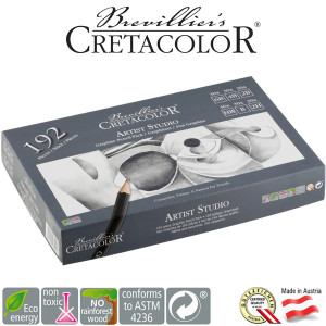 Μολύβια Σχεδίου Σετ 192τεμ Artist Studio Graphite Cretacolor