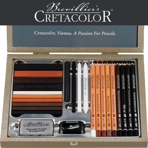 Σετ Passion Box Sketching & Drawing 25τεμ Cretacolor