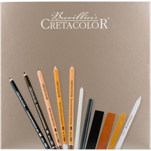 Σετ Passion Box Sketching & Drawing 25τεμ Cretacolor