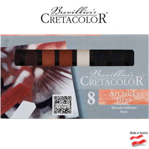 Art Stick Σετ 8τεμ 7x14mm Cretacolor