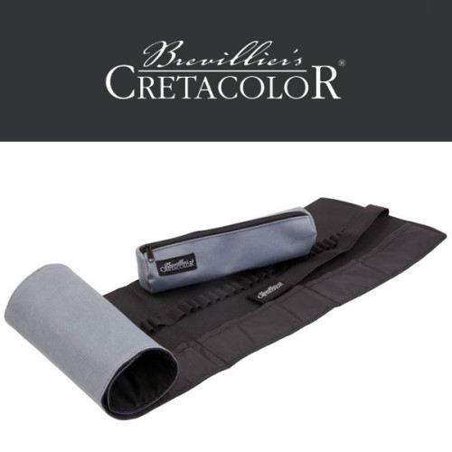 Κασετίνα Roll-up Υφασμάτινη 48 Θέσεων Κενή Cretacolor