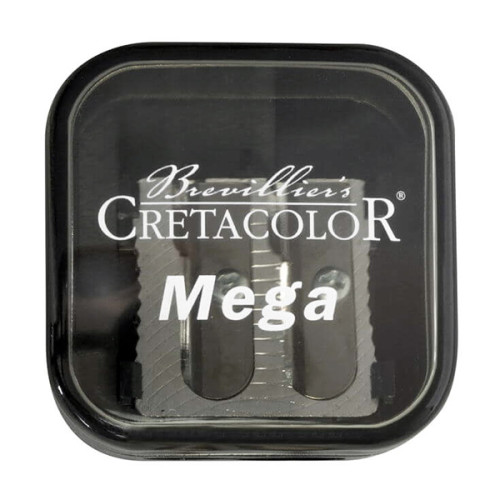 Ξύστρα MEGA Βαρελάκι Διπλή Cretacolor