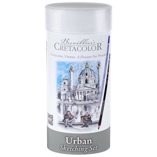 Σετ Μολύβια Urban Sketching Set 24τεμ Cretacolor